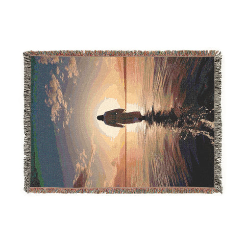 Handmade Christian Blanket - Walking on Water