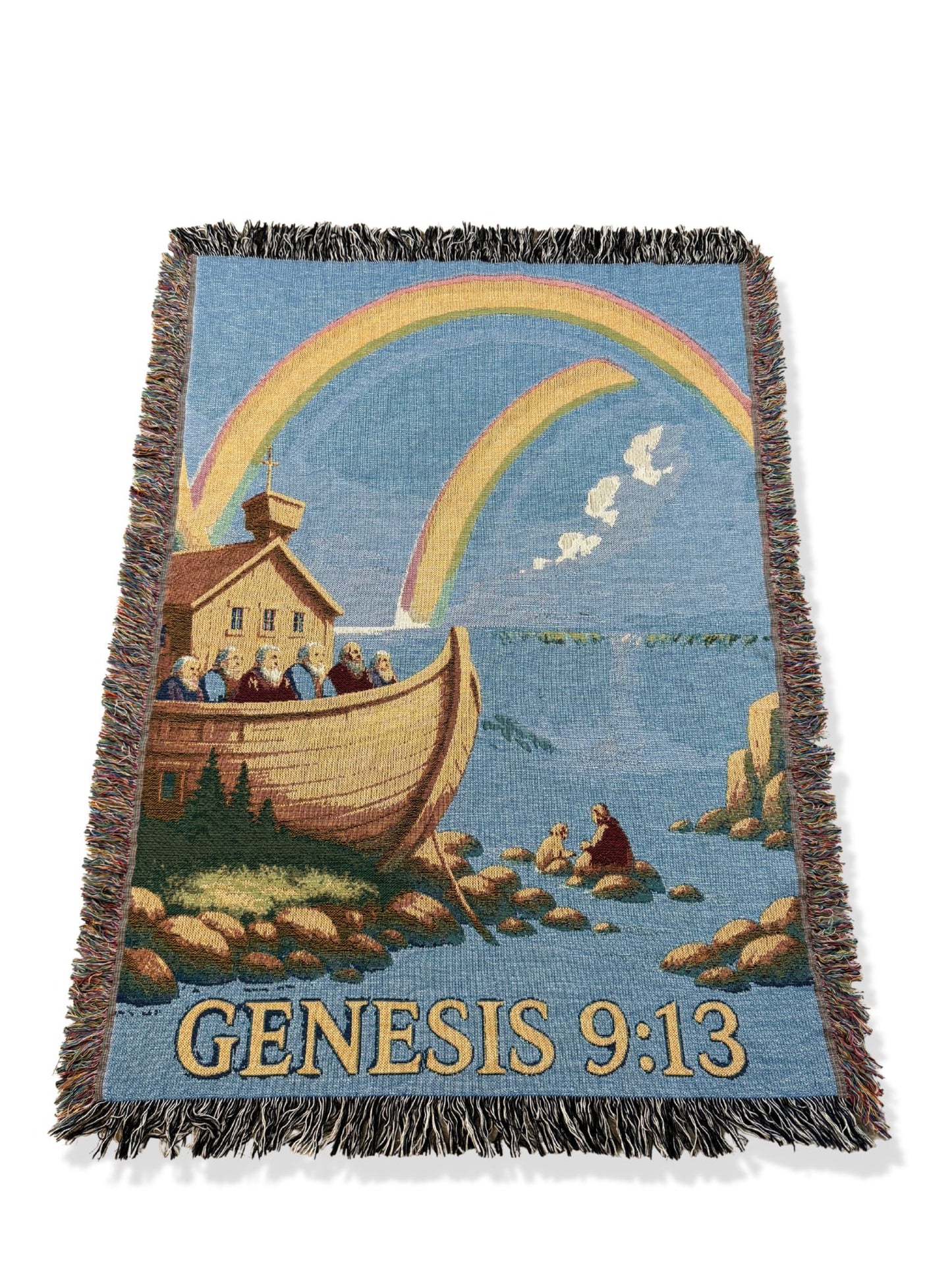 Handmade Woven Christian Blankets