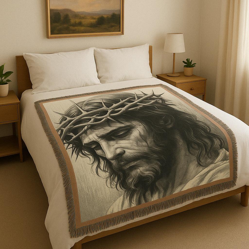 Handmade Woven Christian Blankets