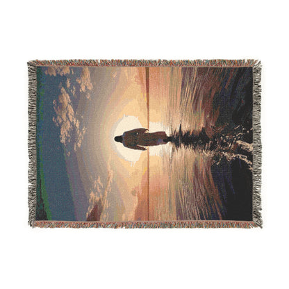 Handmade Christian Blanket - Walking on Water