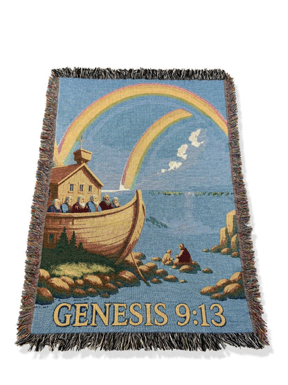 Handmade Woven Christian Blankets