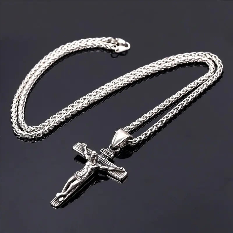 Custom Jesus Cross Necklace